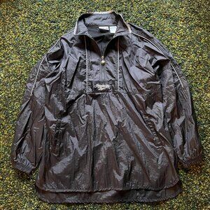 Reebok Vintage Black Windbreaker (L)